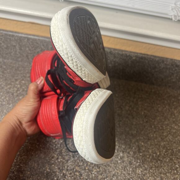 Converse All Star CT Hydro Leather High Top Red Black Mens Sz 9 Sneaker Women 11 - Picture 7 of 11